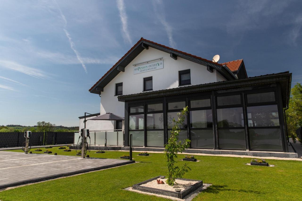 Seepension Ostertach - Am Leitgeringer See Tittmoning Exterior foto